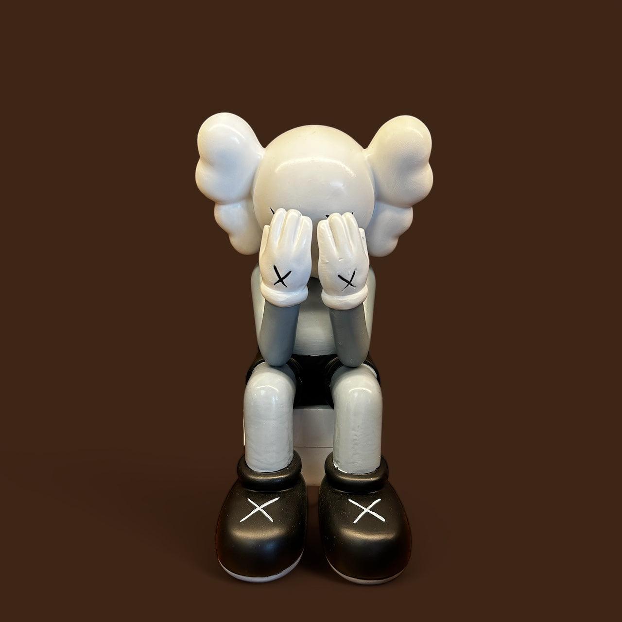 Kaws Figure Bff Face Sitting Posture - Artifacts - Mayra Decor & Interiors