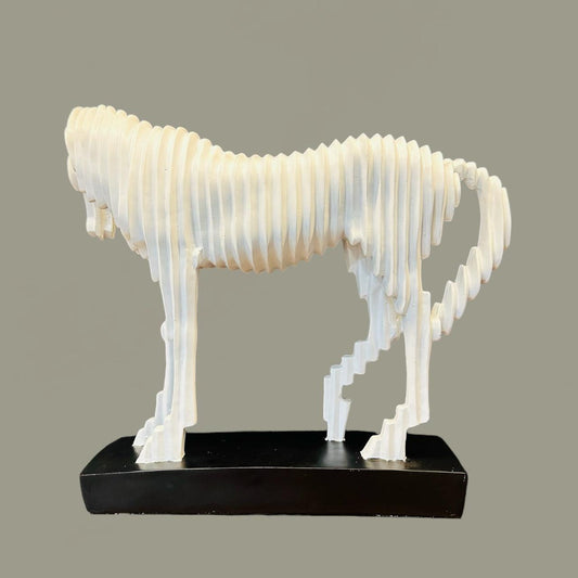 Modern Horse Sculpture - Mayra Decor & Interiors