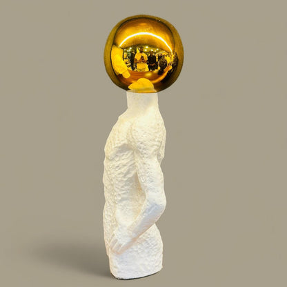 Elisio Sphere Head - Sculpture - Mayra Decor & Interiors