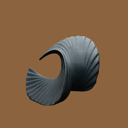 Curve Shell Decorative Sculpture - Mayra Decor & Interiors