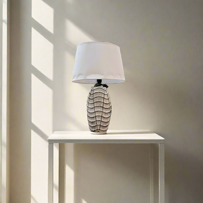 White Waves Lamp