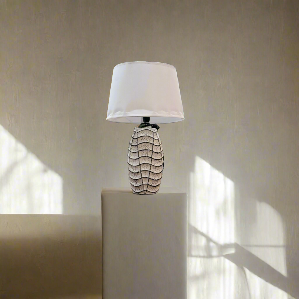 White Waves Lamp