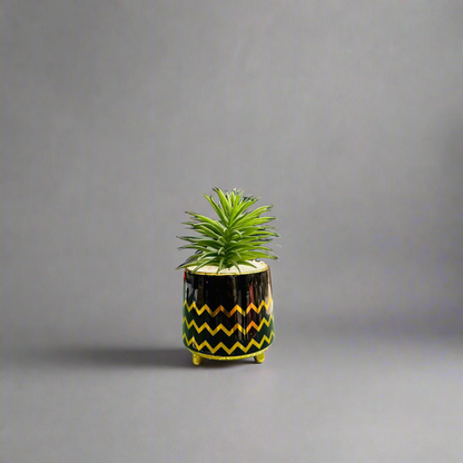 Line Pattern Small Planters