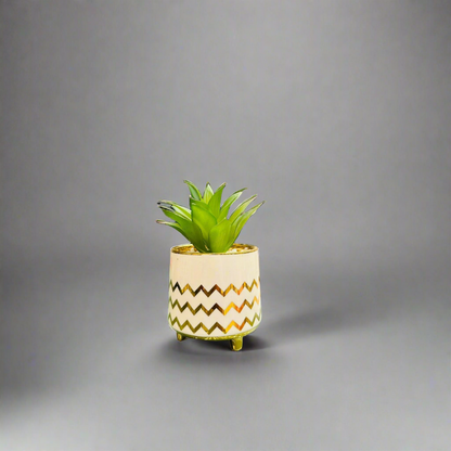 Line Pattern Small Planters