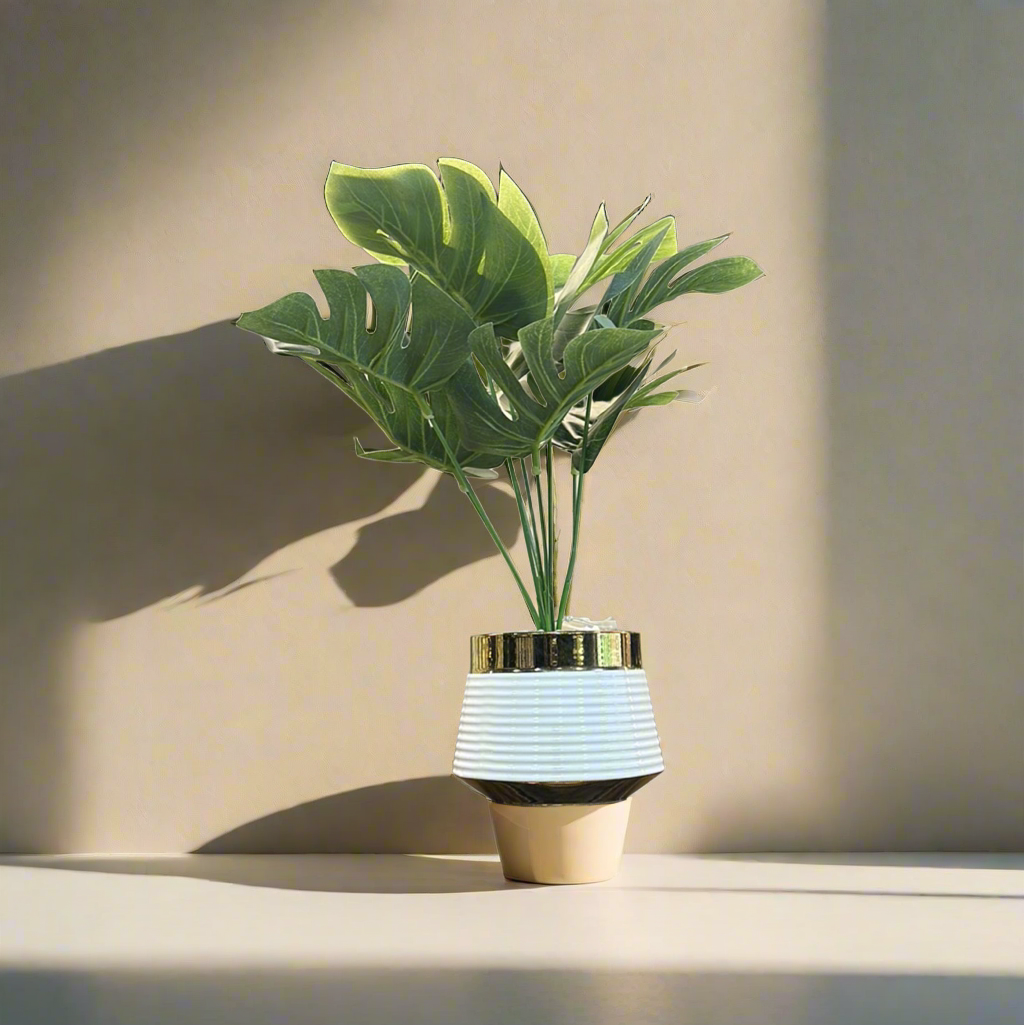 Artificial Gold Ring Planter