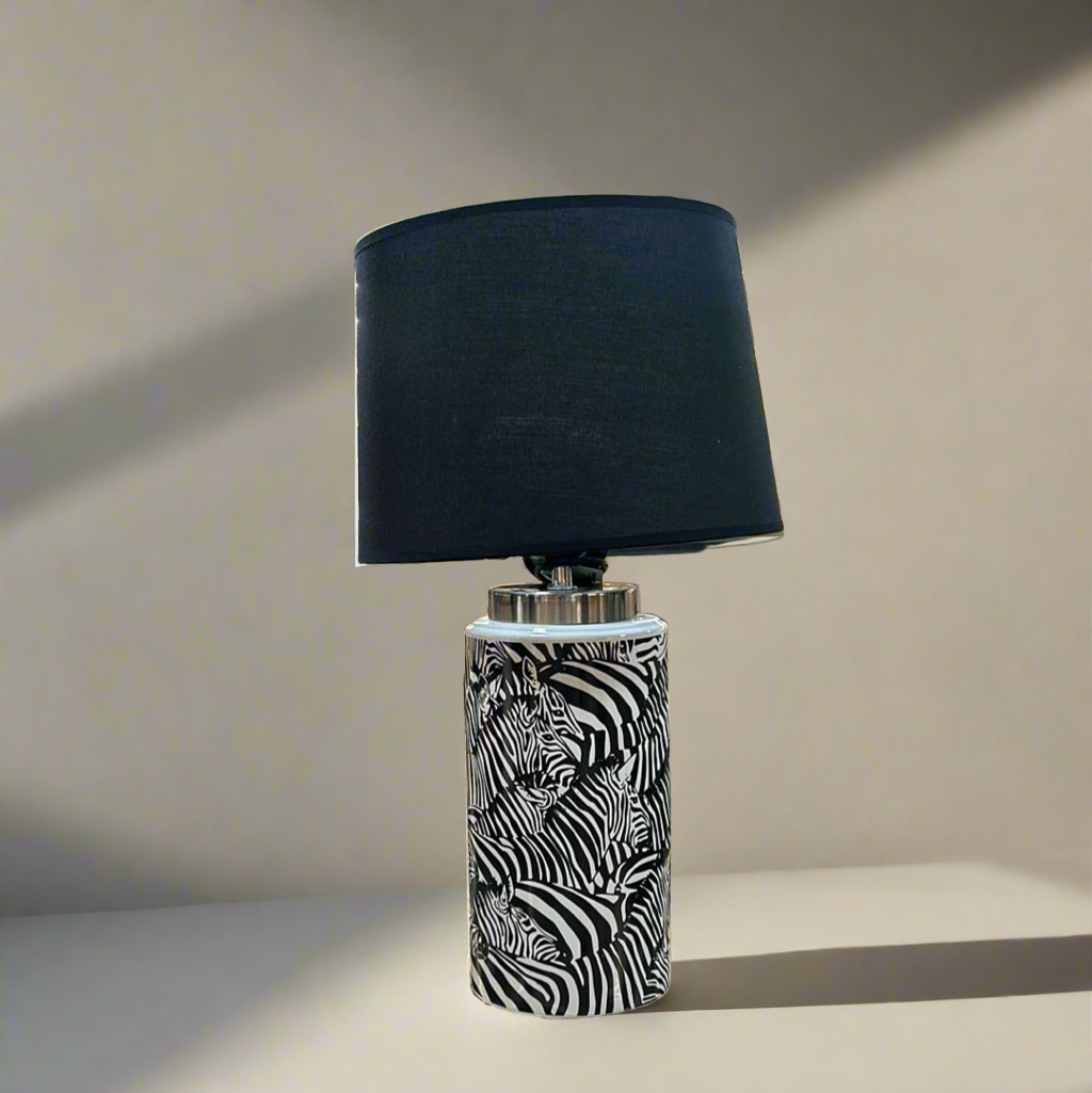 Zebra Style Lamp