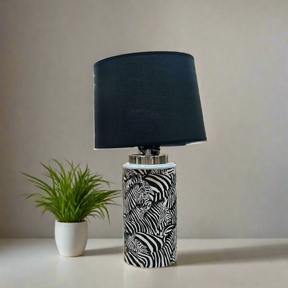 Zebra Style Lamp