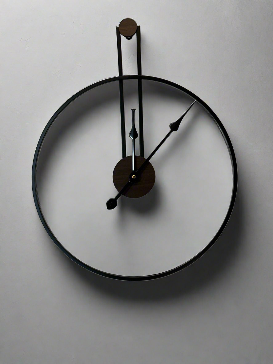 Black Ring Clock