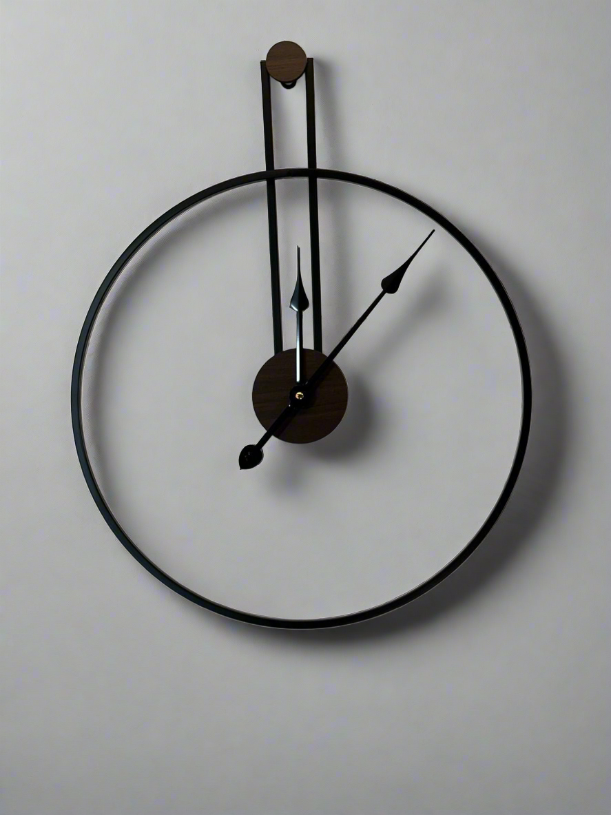 Black Ring Clock