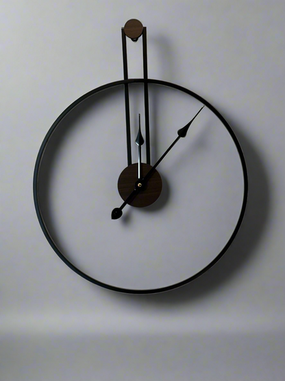 Black Ring Clock