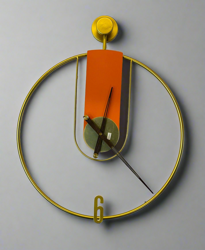 6 Golden Ring Clock