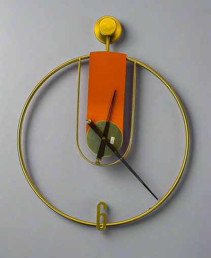 6 Golden Ring Clock