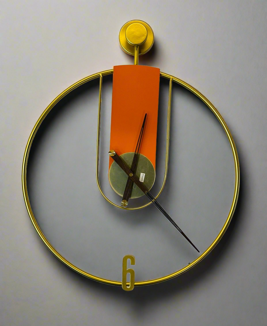 6 Golden Ring Clock