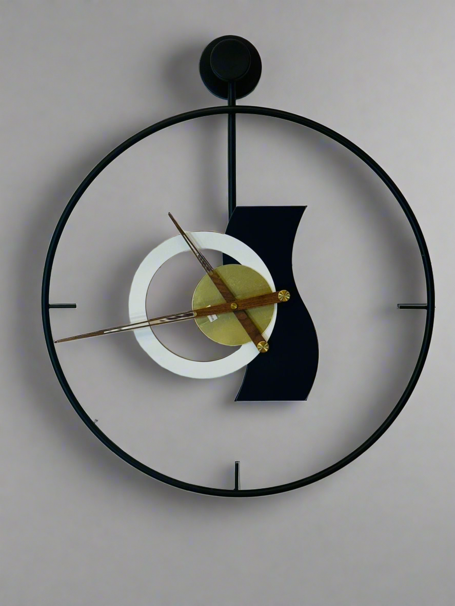 Black Ring Clock