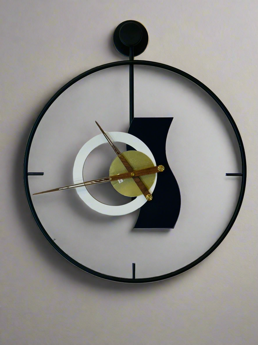 Black Ring Clock