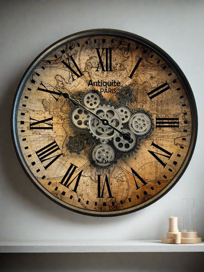 Metal Wall Clock