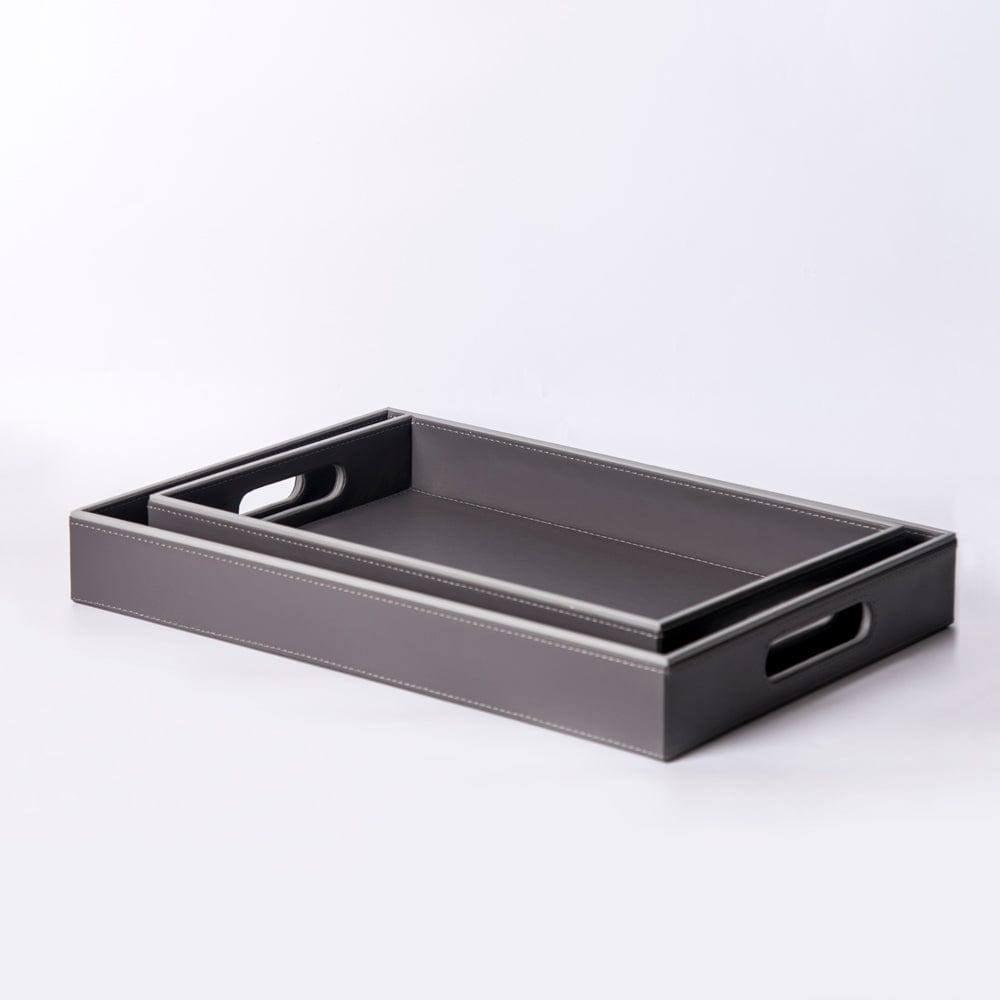 Leather Tray - Mayra Decor & Interiors