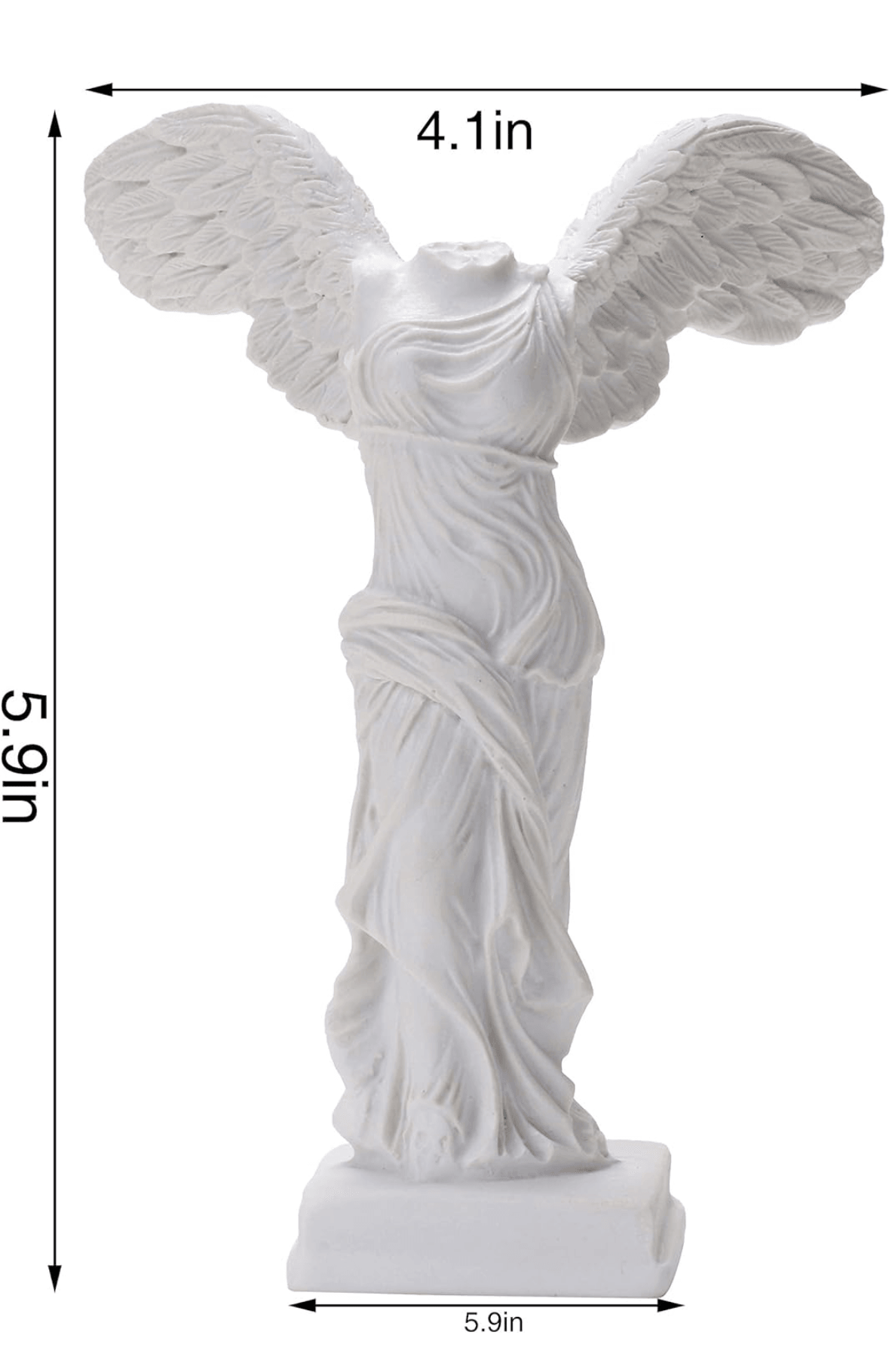 Winged Victory Of Samothrace Sculpture - Mayra Decor & Interiors